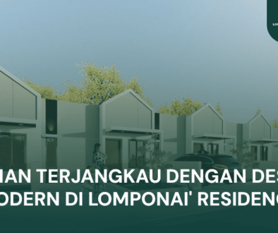 BLOG Hunian Terjangkau dengan Desain Modern di Lomponai' Residence